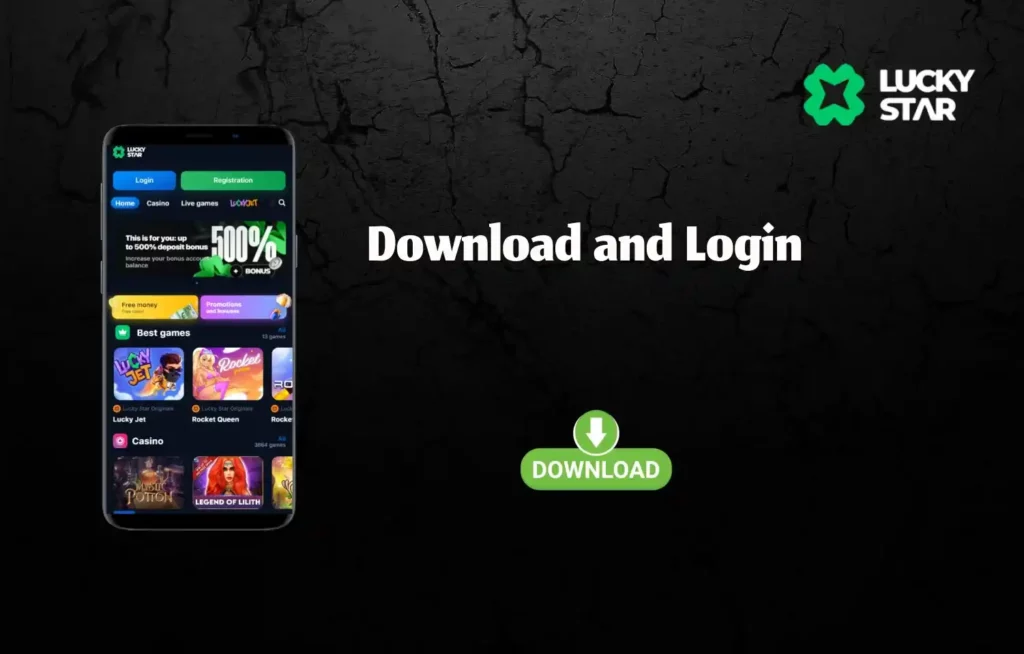 lucky star app download and login